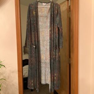 LulaRoe Overlay, long cardigan